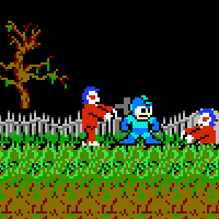 Megaman vs Ghosts 'n' Goblins